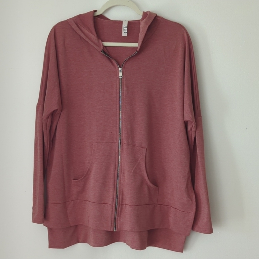 Women's Jolie Oversized Zip Hoodie Size Small